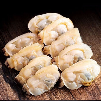 聚森润花甲肉花甲肉冷冻蛤蜊肉新鲜活剥蚬子肉花蛤肉干贝类海鲜 2斤装