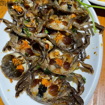 潮汕生腌蟹  500g/罐  生呛螃蟹   腌制海鲜 500g/罐