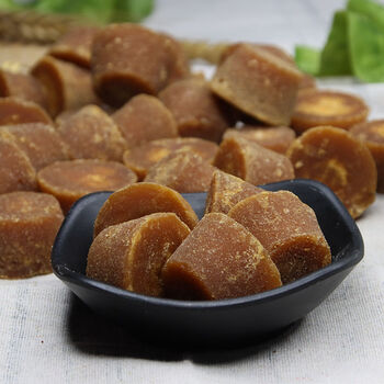 云南竹园红糖小圆手工老红糖正宗甘蔗红糖大姨妈月子糖块2斤买2斤1斤