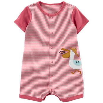 carters童装婴幼儿宝宝新生儿男孩纯棉连体衣爬服洋气柔软舒适条纹