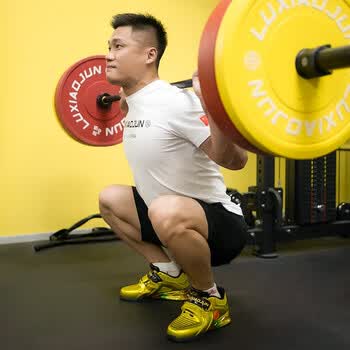 鞋深蹲鞋硬拉高翻抓挺举力量训练健身鞋综合训练健身鞋 吕小军举重鞋