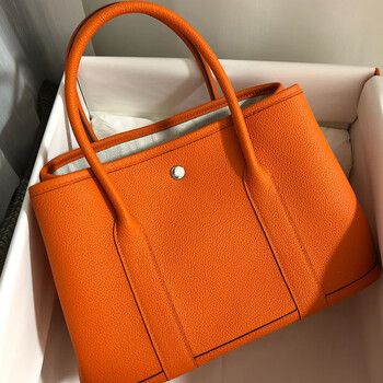 酷奇袋鼠kuqidaishu高品质头层牛皮大容量花园包红色新