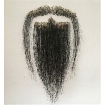 捷迈假胡子仿真假胡须 男士假胡子刘备诸葛亮孔子胡子古代侠客大臣胡