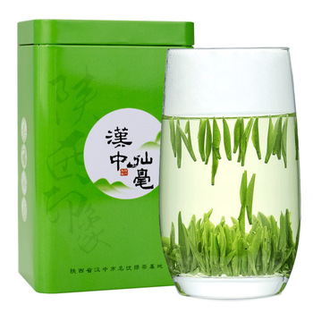 咖咪龙汉中仙毫午子山新明前头采独芽嫩芽西乡春125克 茶125.