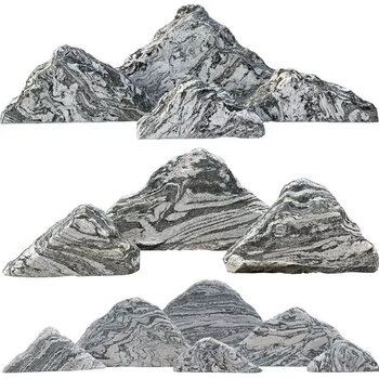 黛欣天然雪浪石雪浪石切片泰山石景观石雪花石枯山水假山石庭院园林造