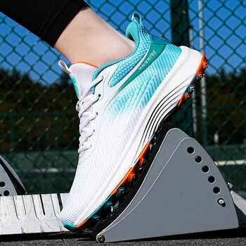 李寕中考体育专用鞋立定跳远鞋男女鞋初中生体考试训练田径运动跑 白