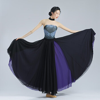 服装芭蕾舞形体服体操服空中瑜伽艺考生练功服女 连体服上衣不含裙子