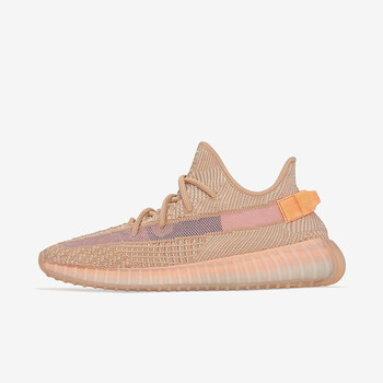 oimg椰子鞋350v2男女同款珊瑚橙板鞋粘土美洲限定跑步鞋儿童运动鞋 eg