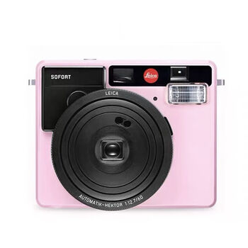 徕卡(leica) leica/徕卡 sofort一次成像立拍立得相机白橘粉黑红色