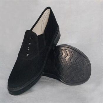 轮胎底劳保鞋3539新款87布鞋男轮胎底老北京劳保布鞋黑帆布司机休闲
