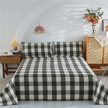 帆布床单 床单单件床单 床笠加厚纯棉老粗布床单 100全棉床单宿舍床单