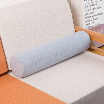 风汐沙发头枕支撑长条沙发加高靠背圆柱形抱枕办公室腰枕靠垫客厅靠头