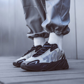 【潮】adidas阿迪达斯 yeezy 椰子700 v3 限量3m反光蓝晶石男女休闲