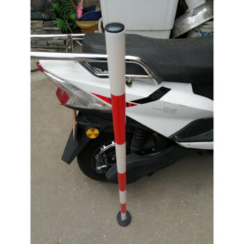 二轮三轮摩托车驾驶员培训绕桩杆红白练车杆倒车杆注水角旗标志 1.