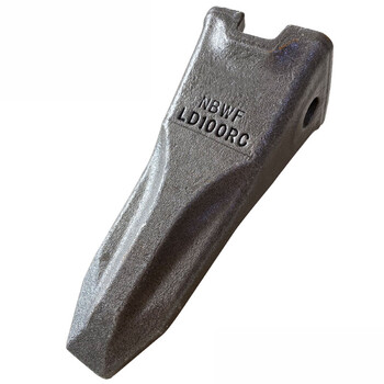 挖掘机斗齿挖机sy三一55山推锻造斗齿销子耐磨斗齿座 三一75尖(锻造)