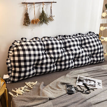 思依然(siyiyan)床头靠垫 韩版护腰软包可拆洗床垫腰床上大靠背垫