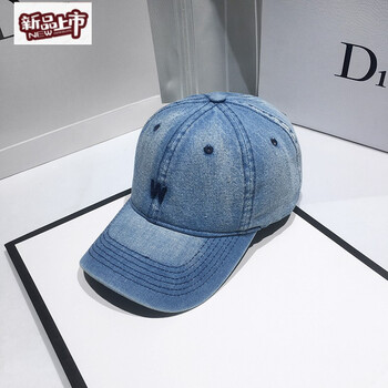 铭邦世家旗舰帽子女显脸白浅蓝色牛仔做旧鸭舌帽潮牌春夏韩版百搭遮阳棒球帽男水洗浅蓝可调节 图片价格品牌报价 京东