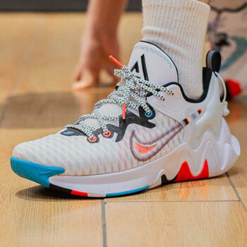 hot耐克男鞋nikezoomfreak2字母哥2代低帮休闲轻便缓震运动篮球鞋dh