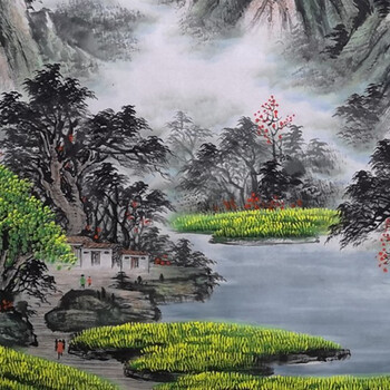 距离结束02分19秒易厚德 著名画家 《山水》 小八尺069000次出价