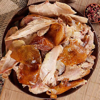 正宗德州麻油鸡400g麻辣味德州五香扒鸡德州烧鸡卤味鸡肉熟食整鸡