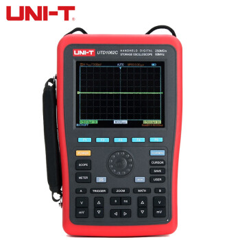 优利德（UNI-T）UTD1062C 手持式数字存储示波器示波表双通道60MHz 250MS/S采样率