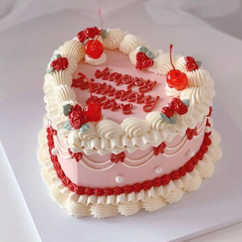 臻鸣网红创意生日蛋糕送老公老婆男友女友情侣告白订婚全国同城配送