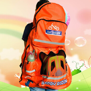 立始儿童平衡车收纳包手提包12寸滑步车装车包kokua头盔bike8袋子