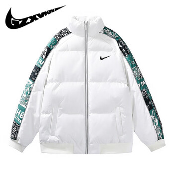 耐克顿时装羽绒棉服男冬季运动情侣面包棉服短款学生休闲棉衣外套女