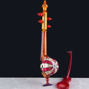 新疆民族乐器艾捷克艺品家居装饰桌面摆件摆设旅游纪念小礼品 小艾