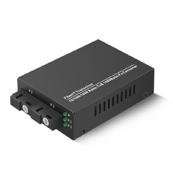 汤湖 全千兆2光4电光纤收发器环网自愈2光4电光纤交换机百兆 全千兆2