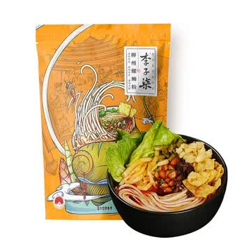 李子柒家螺蛳粉广西特产柳州螺蛳粉速食方便粉丝袋装常规包装3袋