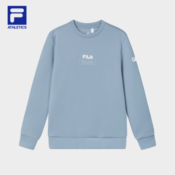 斐乐fila男子卫衣2024春季新款健身训练运动保暖套头衫长袖上衣男星