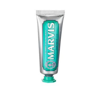 marvis意大利进口薄荷牙膏旅行装25ml去渍清新玛尔仕绿色