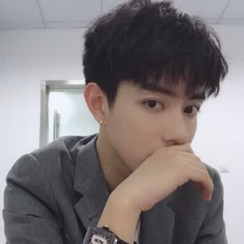 假发男生帅气蓬松假发男短直发斜刘海逼真自然蓬松帅气男生韩版短发型