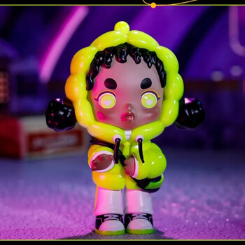 泡泡玛特(pop mart)skullpanda熊猫热潮盲盒正版sp2紫酷酷复古男孩