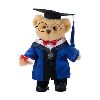 熊之家形象熊熊之家形象熊毕业熊学士服博士硕士小熊定制玩偶泰迪熊公