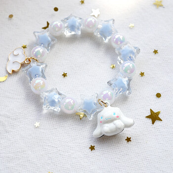 迪士尼(disney)玉桂狗闺蜜手链两条日系大儿童可爱大耳玉桂狗铃铛手链