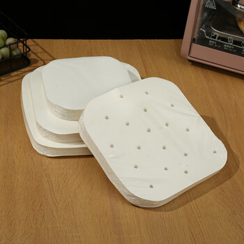 农夫派对一次性蒸笼纸包子馒头垫纸不粘家用笼屉纸 6.5寸直径16.