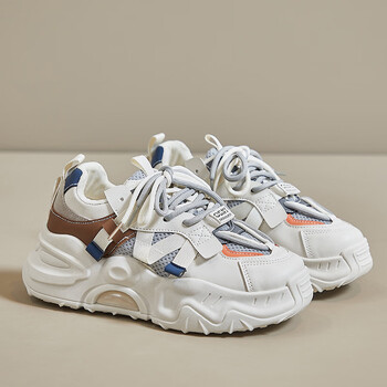 fengpilang卡迪高女鞋官方风格ins韩版新款老爹鞋女2023秋季学生运动