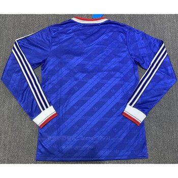 逐衣客逐衣客8688曼联客场球衣蓝色c罗罗布森罗宾斯长袖足球服定制印