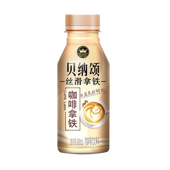 康师傅贝纳颂拿铁摩卡经典意式曼特宁即饮咖啡300ml小瓶饮料整箱咖啡