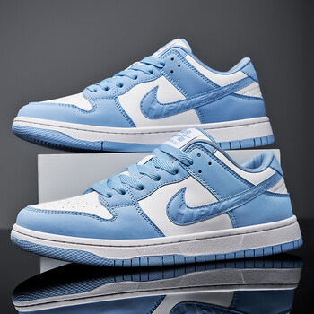 aj女鞋北卡蓝低帮dunk空军一号sb黑白熊猫板鞋男 sbdunk北卡蓝(王一博