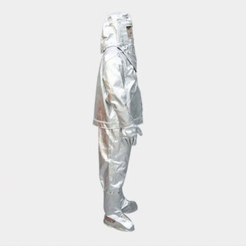 劳卫士 LWS-001-A铝箔芳纶分体隔热服套装防高温防蒸气防火防喷溅防辐射热1000度不带隔热靴 M码