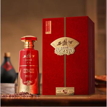 西凤酒【婚宴专享】西凤酒大秦国酿 贡品 凤香型白酒 52度 500ml 整箱