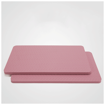 泰瑞格迷你瑜伽垫支撑小垫子健腹轮跪垫膝盖垫地垫减震家用保护垫皮