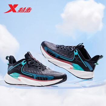 特步动力巢20跑鞋男春季男士跑步运动鞋减震耐磨跑步鞋官方旗舰