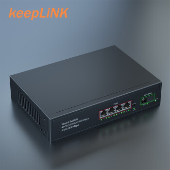 keepLINK KP-9000-04G1SPoEǧ4poe+1ǧ׵A˽ӿõԴ72W