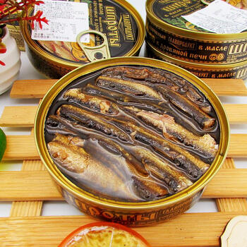 即食下饭菜熟食油浸鲱鱼肉罐装整条小鱼海鲜食品 圆盒罐头160克4罐装