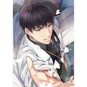 恋与制作人海报白起许墨李泽言周棋洛动漫游戏周边装饰挂画壁纸浅黄色