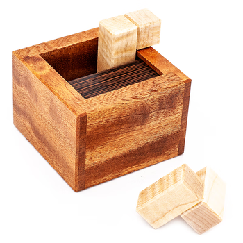 puzzle解密盒成人  戴维琼斯储物柜木质高难度解密盒机关盒puzzle高